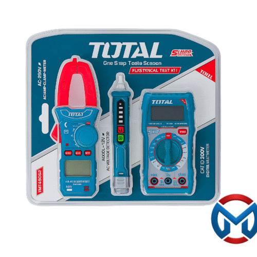 KIT MEDIDOR CORRIENTE (PROBADOR-MULTIMETRO-PINZA) TOTAL