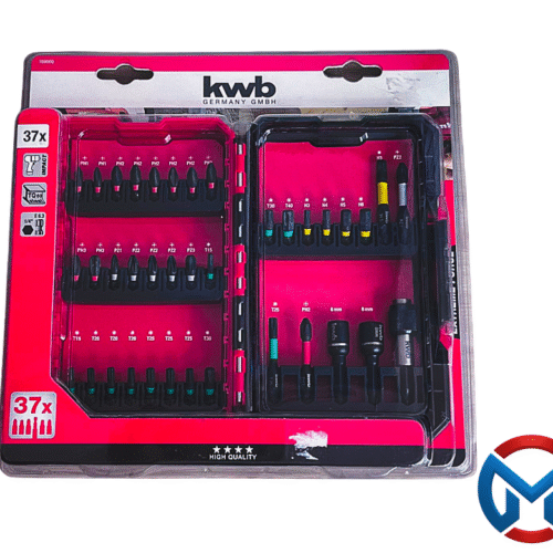 CAJA DE PUNTAS  IMPACTO DE  37 PIEZAS KWB